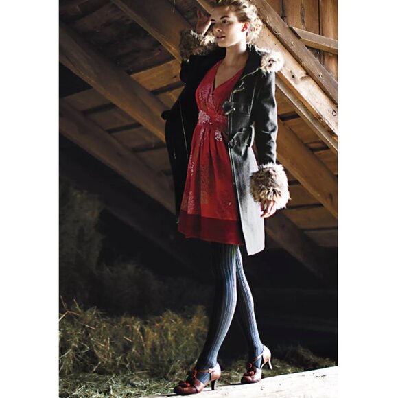 Anthropologie Miss Albright Bouquet of Roses Leather Heels Women's Size 6.5 - Picture 14 of 14